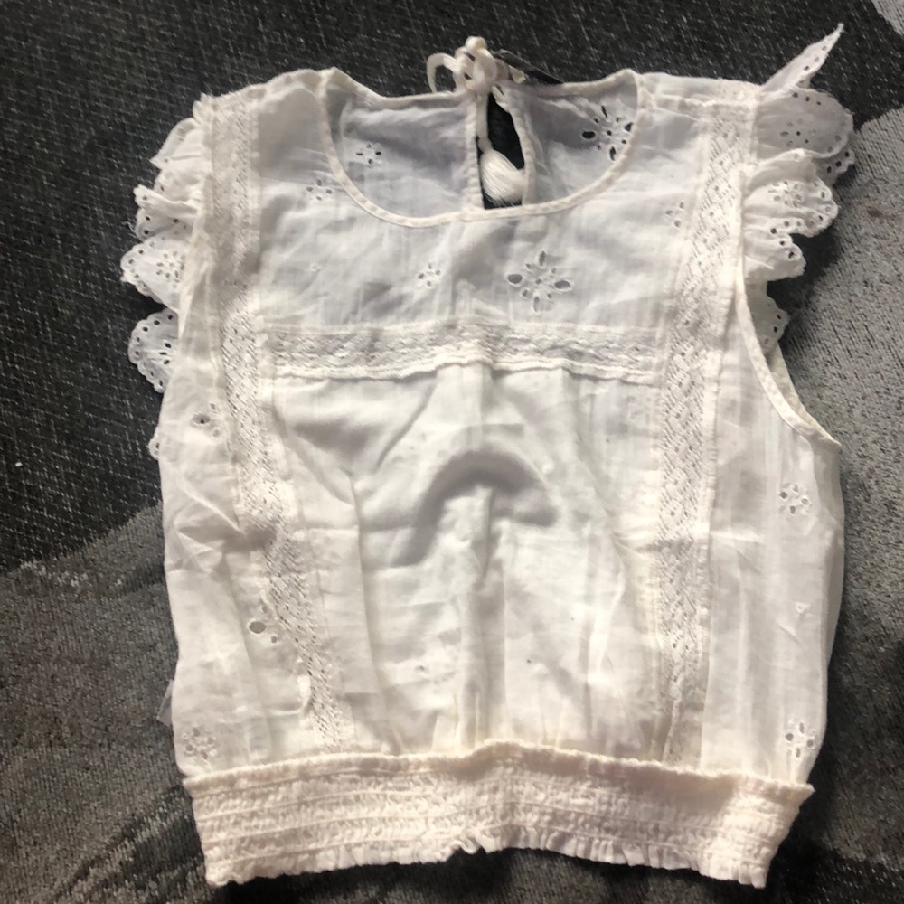 American eagle white tee